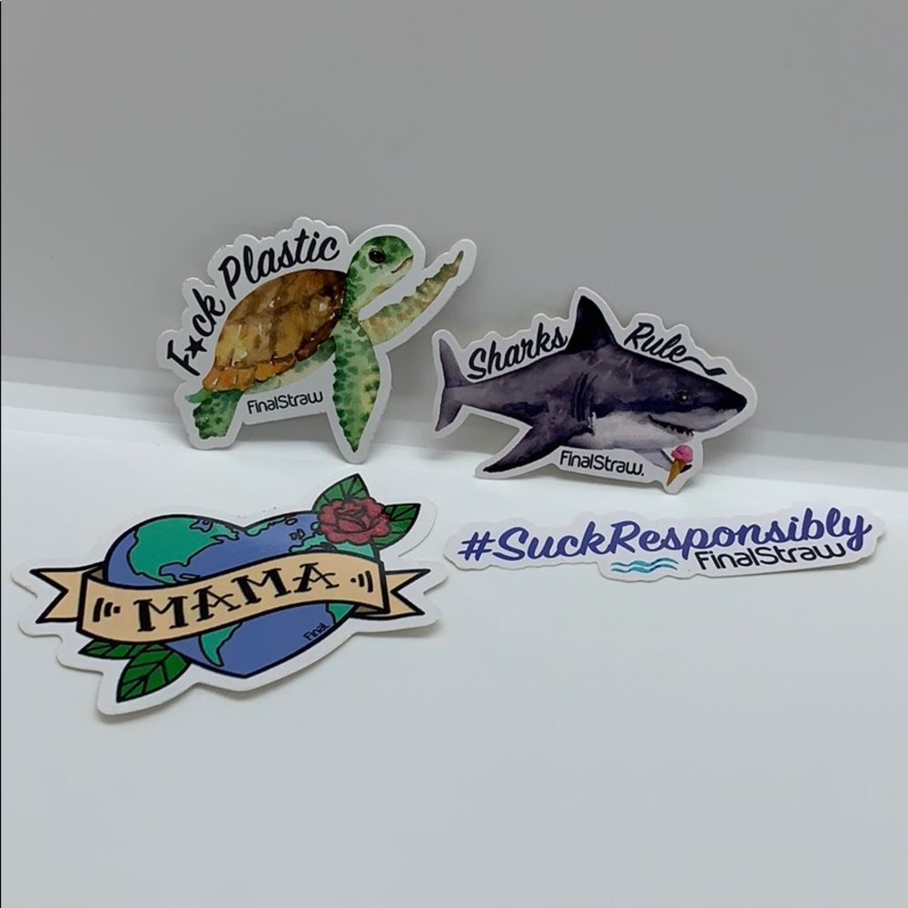 NEW Save The Environment Sticker Bundle (4)